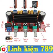 Mạch khuếch đại 2.1 3116D2 200W 100W+2x50W